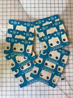 Vintage GE C9 Christmas Light Boxes Lot 12 Nela Park Ohio USA